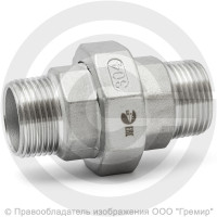 Американка нержавеющая AISI 316 НР (НАР) Ду-25 (1")