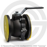 Кран чугунный фланцевый Ду-20 Ру-16 L=120мм полнопроходной Giacomini R740F