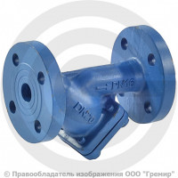 Фильтр сетчатый Y-образный чугунный фланцевый Ду-150 Ру-16 (Т<300°С) Tecofi F4240A