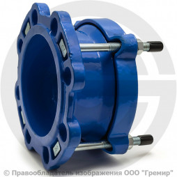 Муфта чугунная соединительная Ду-200 (Дн 218-235) Ру-16 L=105мм ПФРК
