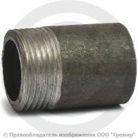 Резьба стальная L=30мм Ду-20 (3/4") КАЗ