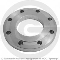 Фланец плоский 09Г2С 1-100-16 ГОСТ 12820-80, Ру-16, Ду-100