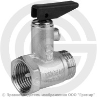 Клапан предохранительный стальной Ду-15 (1/2") НР-ВР (НАР-ВН) Рср=8.5бар (Т<120°С) Multi-Fit Itap