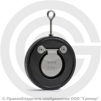 Клапан обратный одностворчатый стальной межфланцевый Ду-50 Ру-16 (Т<110°С) диск нерж Benarmo