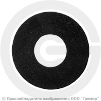 Прокладка фланцевая резиновая ТМКЩ Ду-20 Ру 10-40 исп. А ГОСТ 15180-86