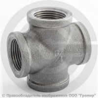 Крестовина чугунная ВР (ВН) Ду 20 (3/4")