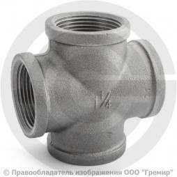 Крестовина чугунная ВР (ВН) Ду 32 (1 1/4")