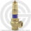 Клапан предохранительный пружинный латунный Ду 40-40 (G1 1/2"-G1 1/2") ВР (ВН) Рн=0.5...16бар (Т<150°С) 1832 OR