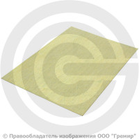 Паронит кислотостойкий ПК 1мм лист 1000х1500мм ГОСТ 481-80