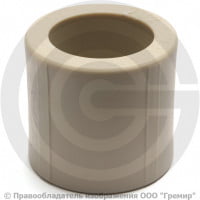 Муфта PP-R серая внутренняя пайка Дн 50 VALFEX