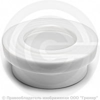Бурт PP-R под фланец белый внутренняя пайка Дн 110 (D=134мм) VALFEX