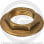 Контргайка латунная упорная ВР (ВН) Ду-15 (1/2") STOUT