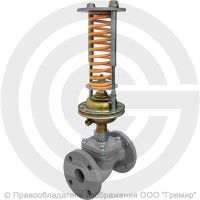 Регулятор давления прямого действия НЗ "до себя" чугунный фланцевый Ду-20 Ру-16 Kvy=6,3м3/ч 0,05-0,3 МПа Энерготехномаш УРРД-НЗ-РД