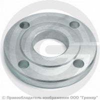 Фланец плоский оцинкованный 1-40-6 ГОСТ 12820-80, Ру-6, Ду-40