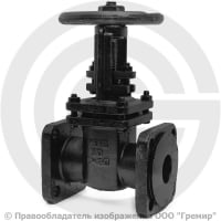 Задвижка чугунная фланцевая Ду-50 Ру-10 (Т<225°С) 30ч6бр ЛМЗ