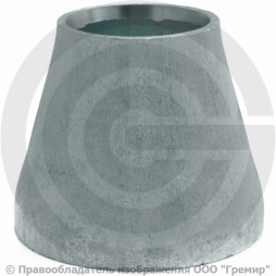 Переход 325х10-273х7 (Ду 300-250) оцинкованный концентрический ГОСТ 17378