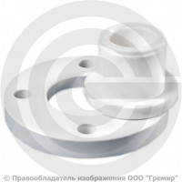 Фланец PP-R белый Дн 75 мм с буртом RTP (РосТурПласт)