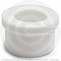 Бурт PP-R под американку белый внутренняя пайка Дн 40 Ру-25 VALFEX