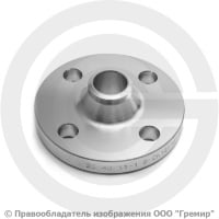 Фланец воротниковый нержавеющий 12х18н10т 1-25-40 ГОСТ 12821-80, Ру-40, Ду-25