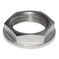 Контргайка латунная реборда ВР (ВН) Ду-50 (2") никель SantechSystems