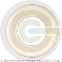 Прокладка фланцевая фторопластовая (Ф-4/PTFE) Ду-1200 (1338х1220х2) 2 мм ГОСТ 15180-86