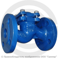 Клапан обратный подъемный чугунный фланцевый Ду-25 Ру-16 (Т<300°С) Benarmo