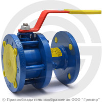 Кран стальной фланцевый Ду-65 Ру-16 L=200мм полнопроходной МАРШАЛ 11с67п СФ.00.1.016.065