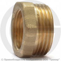 Футорка латунная НР-ВР (НАР-ВН) Ду 15-8 (1/2"-1/4") LD