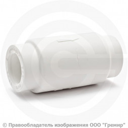 Клапан обратный PP-R белый Дн 32 внутренняя пайка RTP (РосТурПласт)