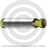 Компенсатор сильфонный осевой резьбовой с кожухом и внутренним экраном Ду-50 Ру-16 L=285мм КСО-Р/2 Hortum