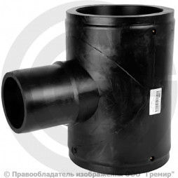 Тройник ПЭ100 электросварной переходной Дн 110-90 Ру-16 SDR11 Type B TEGA