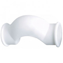 Скоба PP-R белая внутренняя пайка Дн 25 обводная с муфтами RTP (РосТурПласт)