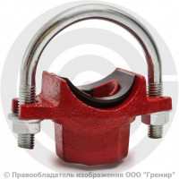 Отвод (седелка) резьбовой грувлок Ду 40-25 (Дн 48-1") Ру-25 Ubolt XGQT15U