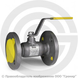 Кран стальной фланцевый Ду-25 Ру-40 L=140мм LD КШ.Ц.Ф. 025.040.Н/П