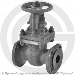 Задвижка стальная фланцевая Ду-150 Ру-25 (Т<425°С) 30с64нж МЗТА