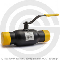 Кран стальной под приварку Ду-50 Ру-16 L=220мм Broen Ballomax 11с10фт КШТ 60.002.050