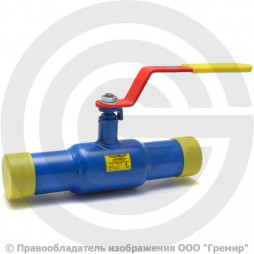 Кран стальной под приварку Ду-65 Ру-25 L=360мм МАРШАЛ 11с67п 2ЦП.00.1.025.065/050