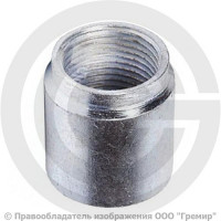 Бобышка под термометр, сталь, М 27х2, высота 50 мм