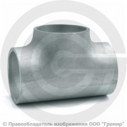 Тройник 219х6-108х4 (Ду 200-100) оцинкованный переходной ГОСТ 17376