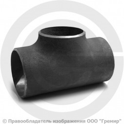 Тройник 76х3,5-57х3 (Ду 65-50) стальной (Ст.20) переходной Китай