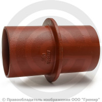 Труба опорная чугунная безраструбная SML Ду-100 для стояка Китай