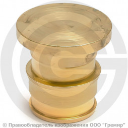 Заглушка аксиальная латунная для PE-X труб Дн 16 GX165 Giacomini