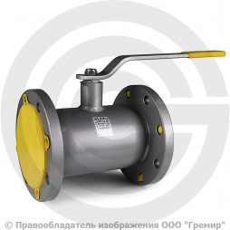 Кран стальной фланцевый Ду-100 Ру-16 L=350мм полнопроходной LD КШ.Ц.Ф. 100.016.П/П