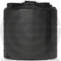 Ёмкость для воды с поплавком 1500 л черный Акватек ATV-1500