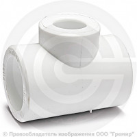 Тройник PP-R переходной белый внутренняя пайка Дн 32-25-25 RTP (РосТурПласт)