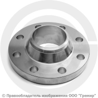 Фланец воротниковый нержавеющий 12х18н10т 1-80-63 ГОСТ 12821-80, Ру-63, Ду-80