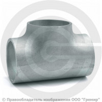 Тройник 219х6-133х5 (Ду 200-125) оцинкованный переходной ГОСТ 17376