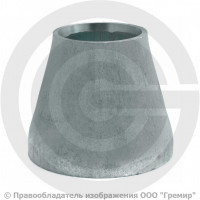 Переход 38х3-25х2 (Ду 32-20) оцинкованный концентрический ГОСТ 17378