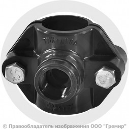 Седелка ПЭ ВР Дн 40-3/4" с резьбовым выходом ТПК-АКВА