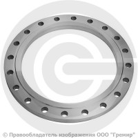 Фланец плоский стальной 1-450-10 ГОСТ 12820-80, Ру-10, Ду-450